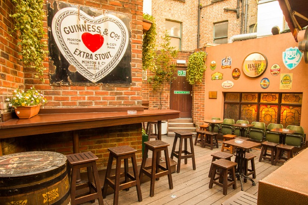 Best Beer Gardens in Dublin | See more on OneFabDay.com