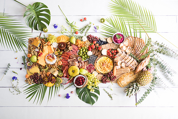 The latest wedding foodie trend: Wedding Grazing Tables