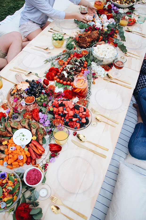 The latest wedding foodie trend: Wedding Grazing Tables