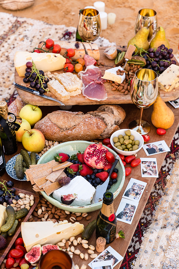 The latest wedding foodie trend: Wedding Grazing Tables