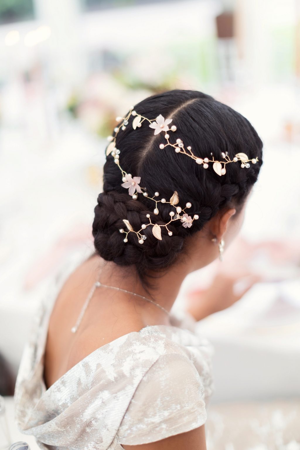 wedding undone updos, bridal hair inspiration