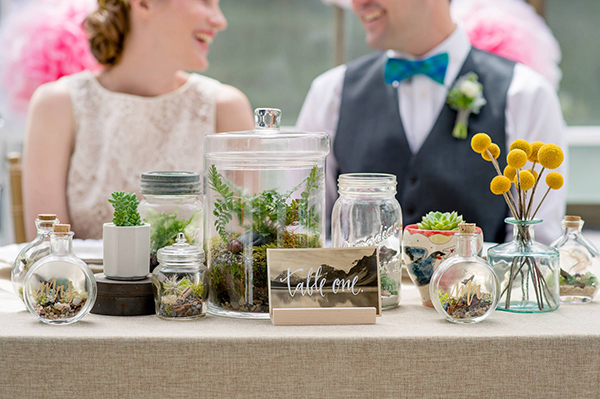 Terrarium wedding ideas | onefabday.com