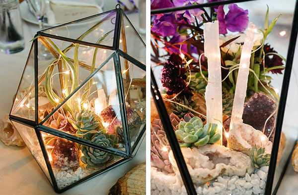 Terrarium wedding ideas | onefabday.com