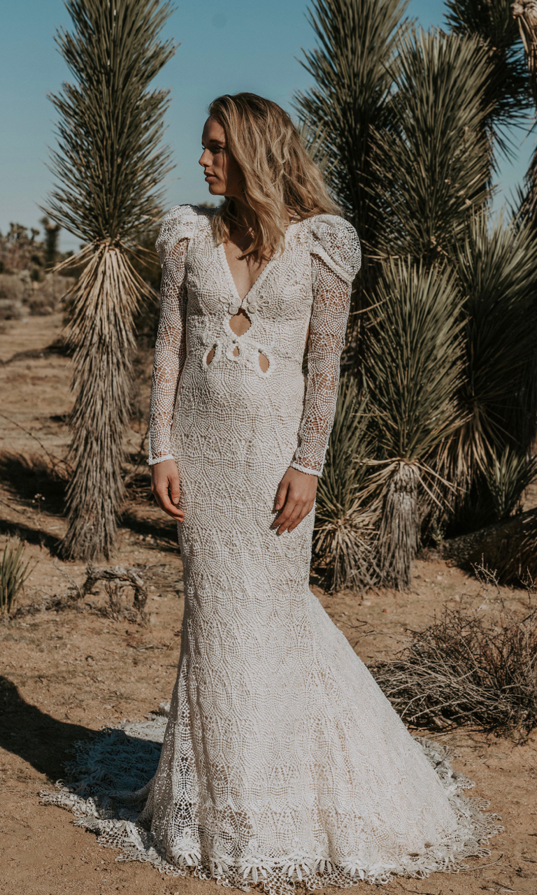 Mosshart Dress | Daughters of Simone Wedding Dresses | See the full collection on OneFabDay.com