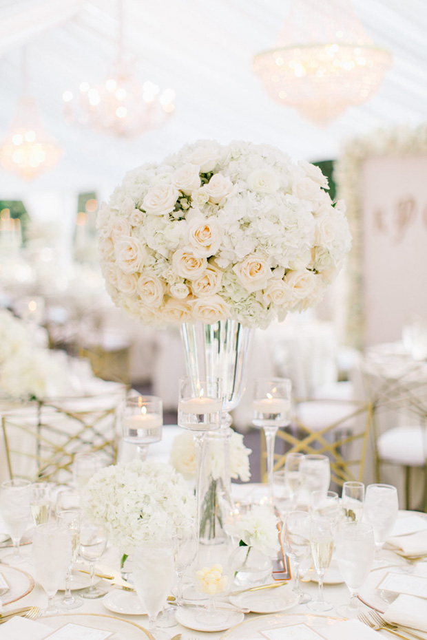 Glam wedding tablescapes | onefabday.com