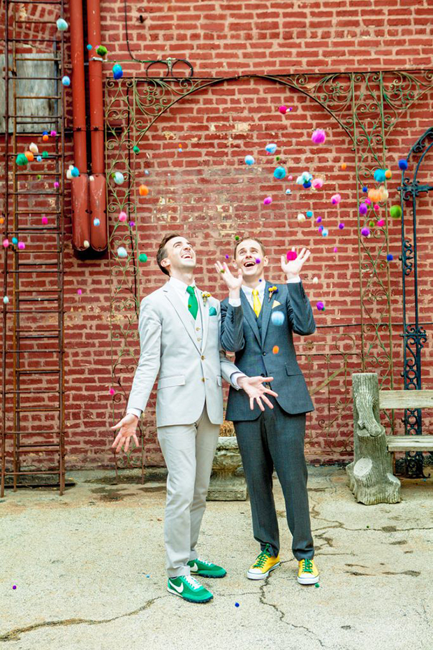 the cutest wedding decor EVER! Pom pom wedding inspiration | onefabday-com.go-vip.net