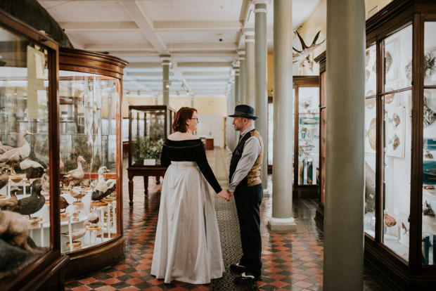 Natural History Museum Wedding Dublin, Dead Zoo wedding in by Emma Russell