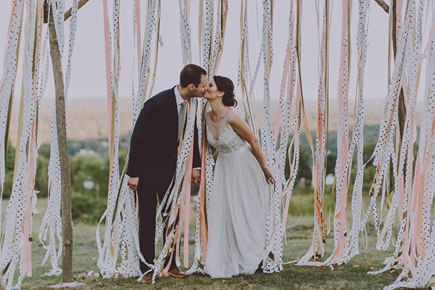 Beautiful Ribbon Wedding Ideas | see them all on onefabday.com