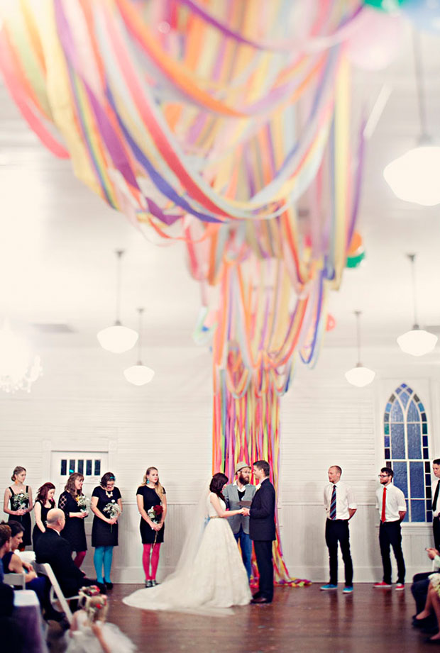 Beautiful Ribbon Wedding Ideas | see them all on onefabday.com