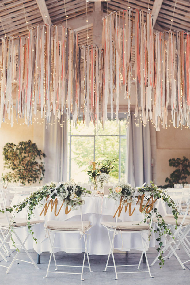 Beautiful Ribbon Wedding Ideas | see them all on onefabday.com