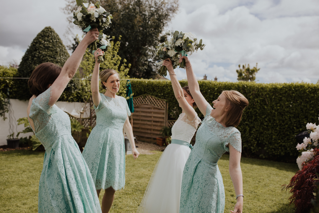 mint green bridesmaids