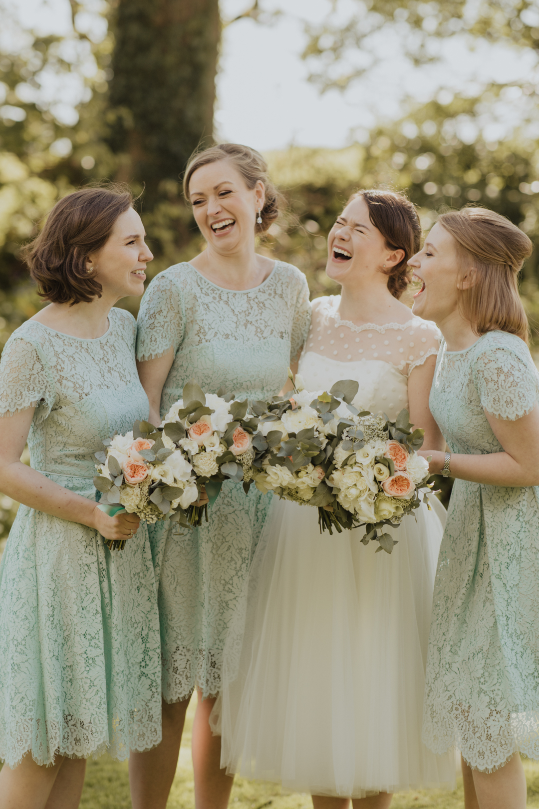 mint green bridesmaids