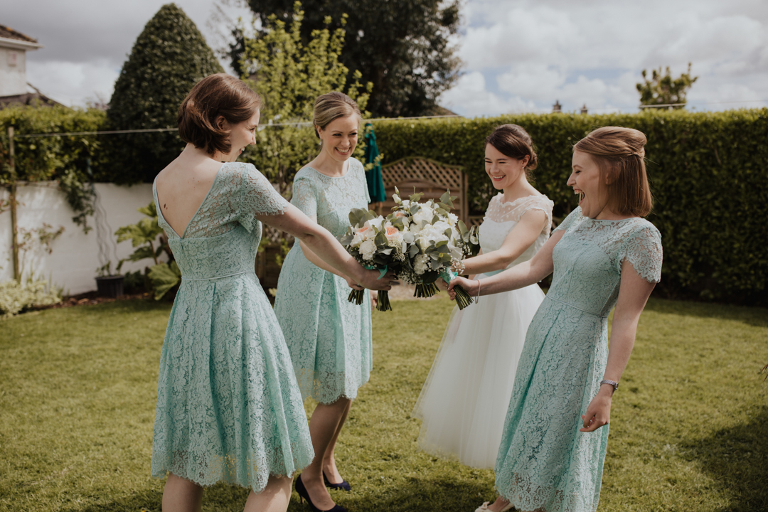 mint green bridesmaids