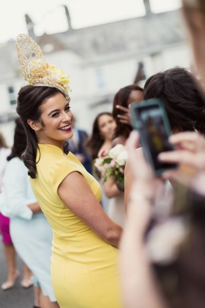 stylish wedding guests