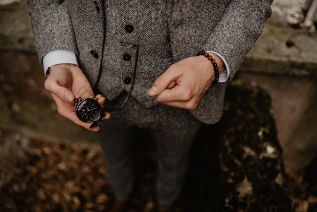 tweed groomswear, tweed suit