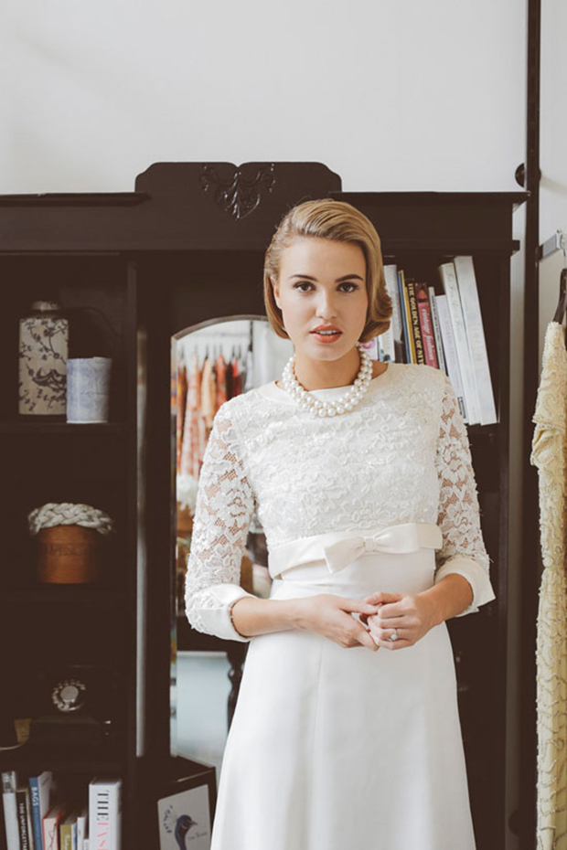 Vintage Wedding Hairstyles | onefabday.com