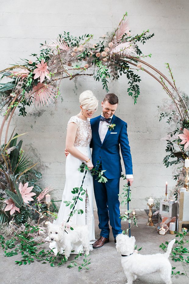 Wedding Trend: Floral Moon Gates | see more on onefabday.com