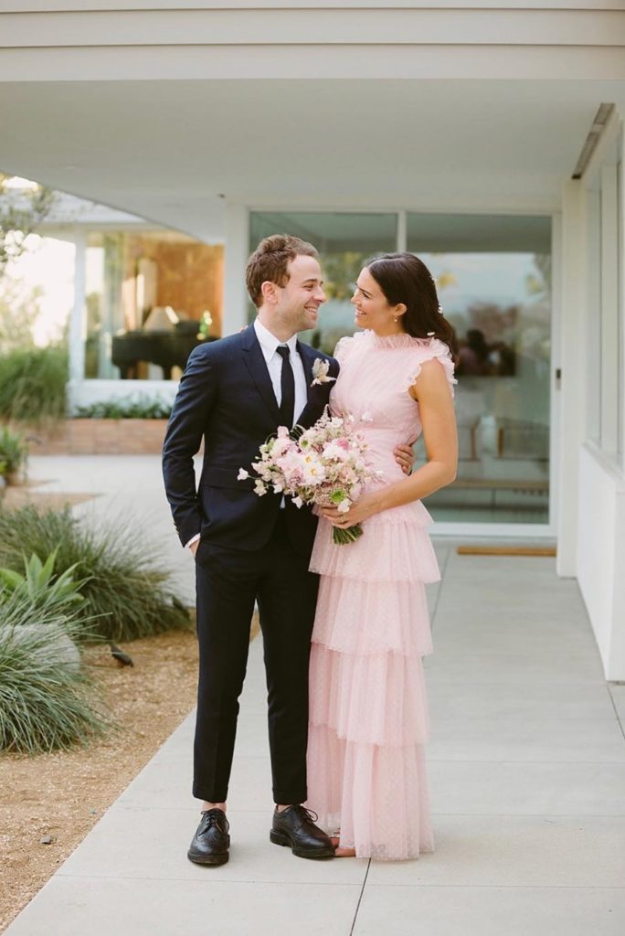 Mandy Moore wedding dress Rodarte