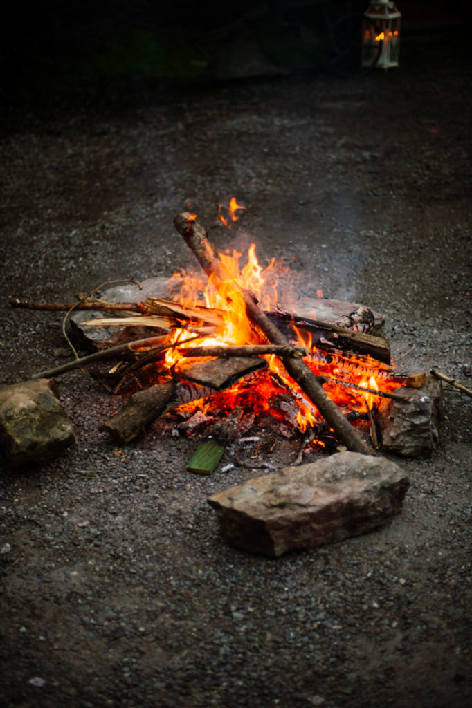 wedding bonfire