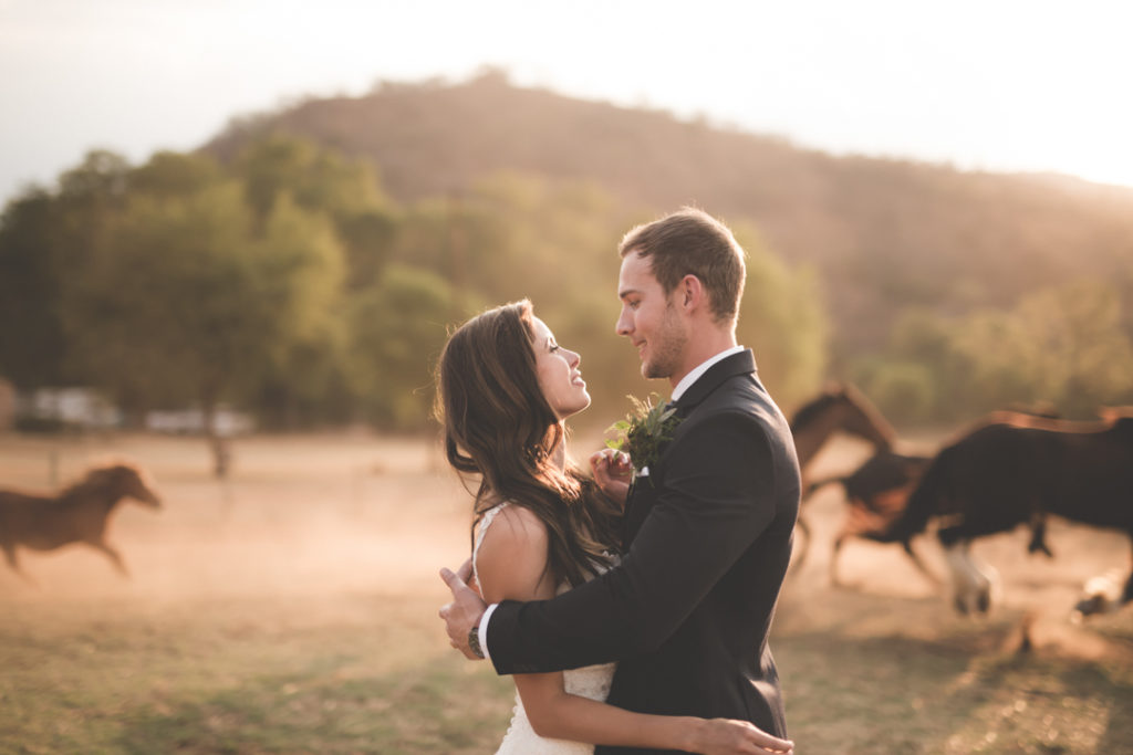 South Africa barn wedding, horse ranch