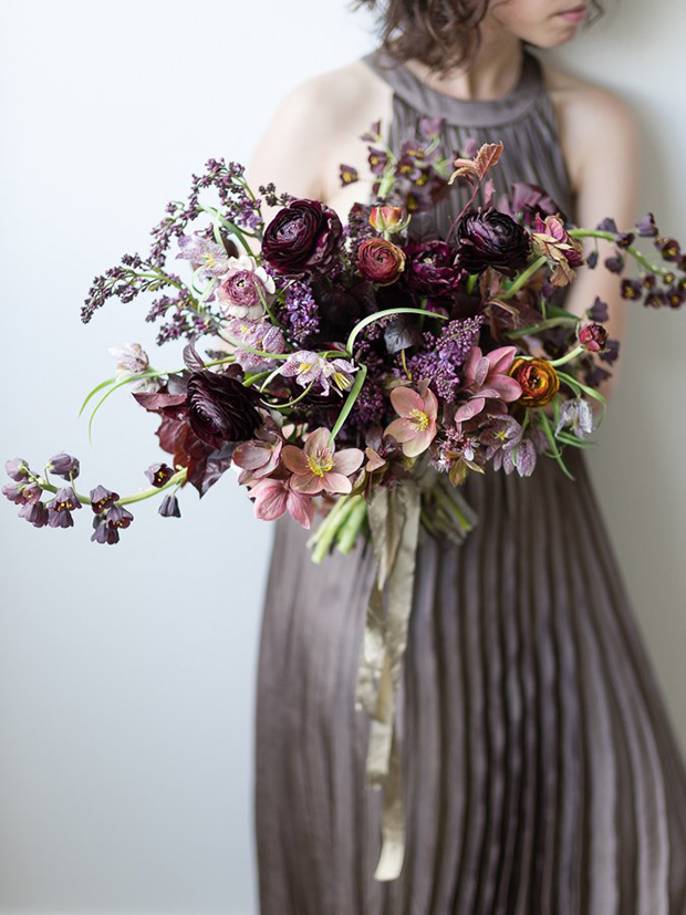 Winter Wedding Bridal Bouquets | onefabday.com