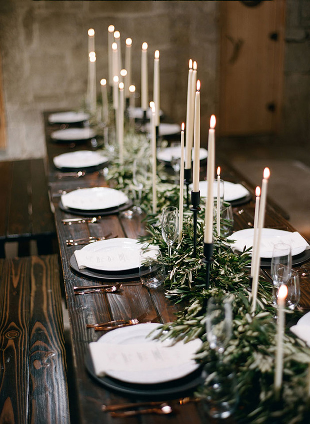 Christmas Wedding Decor Ideas | onefabday.com