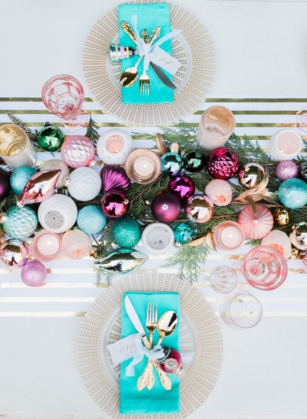 Christmas Wedding Decor Ideas | onefabday.com