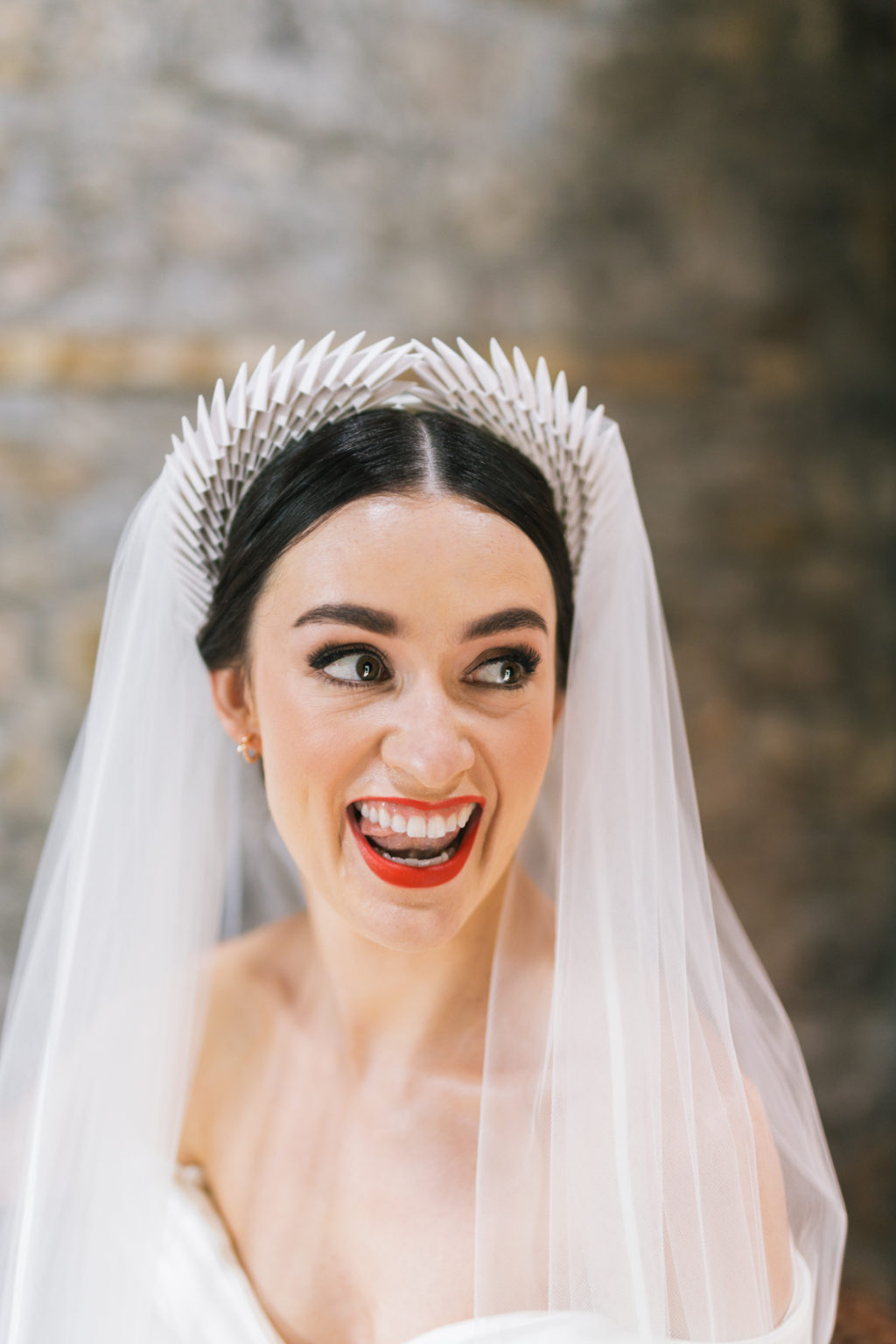 cool bridal headpiece