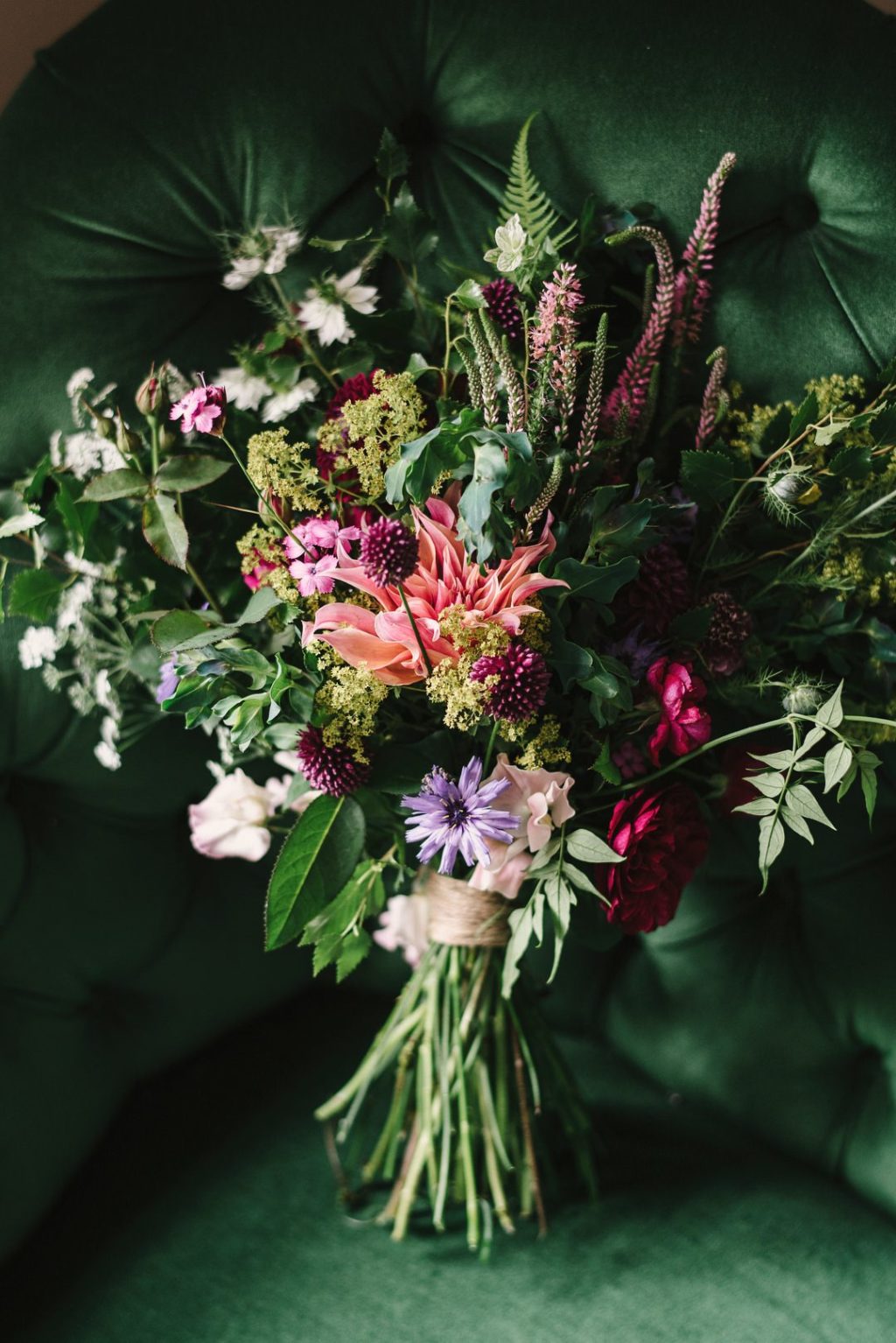 wildflower wedding bouquet