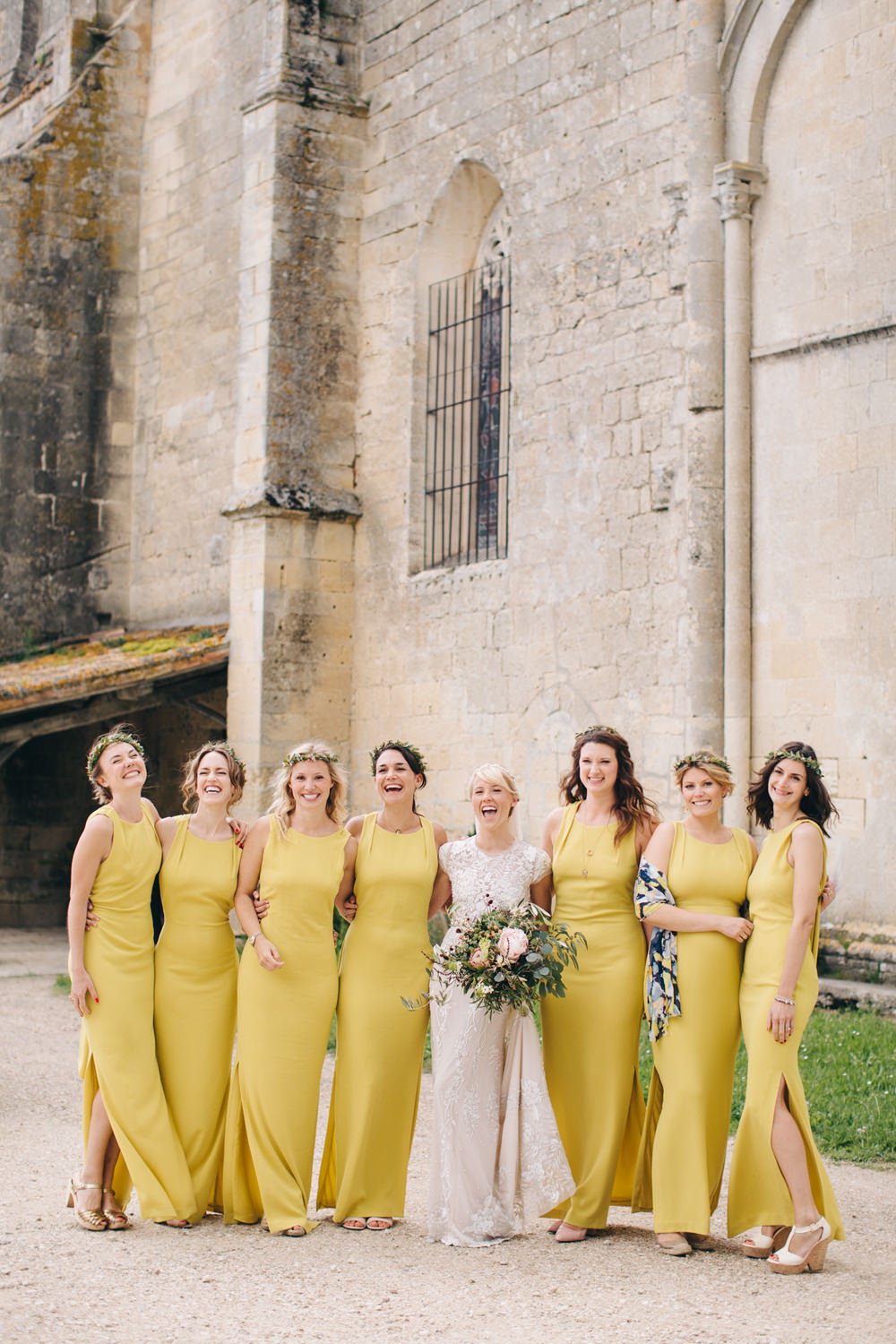 Bridesmaids Dresses Trends 2019 yellow bridesmaids dresses (2)