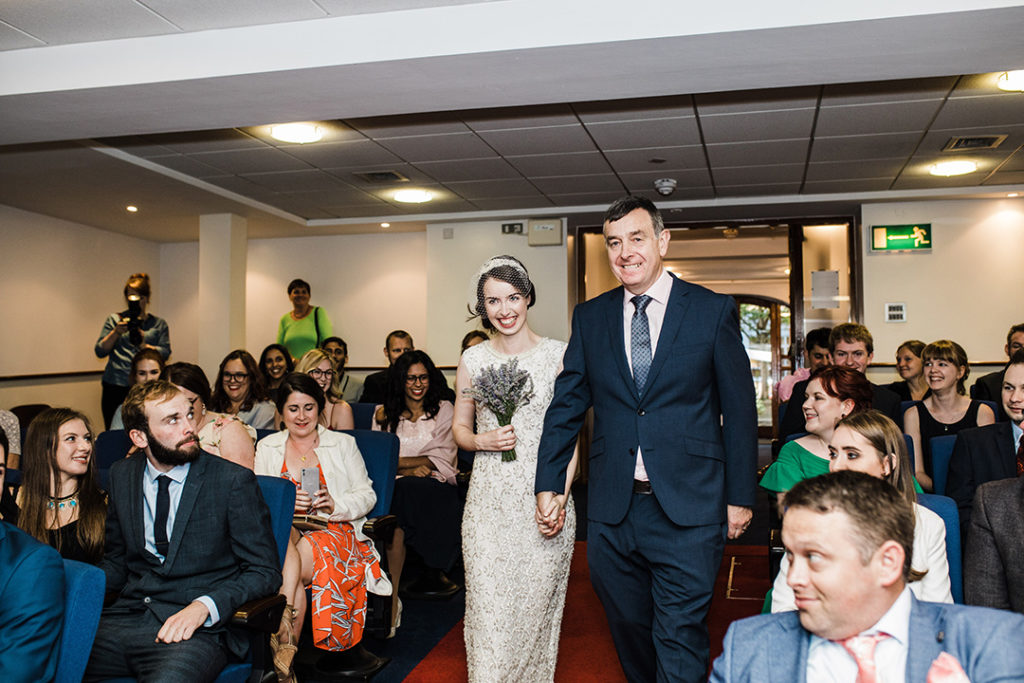 Grand Canal registry office Dublin wedding