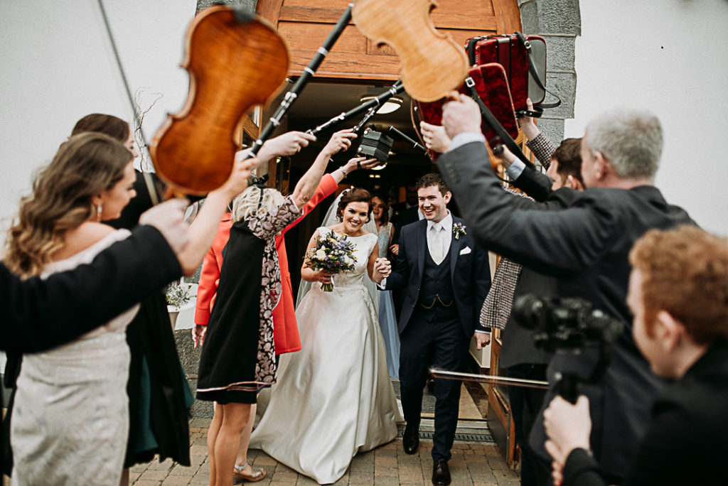 Lough Rynn Castle wedding by Wojciech Koza Photography, ceremony music