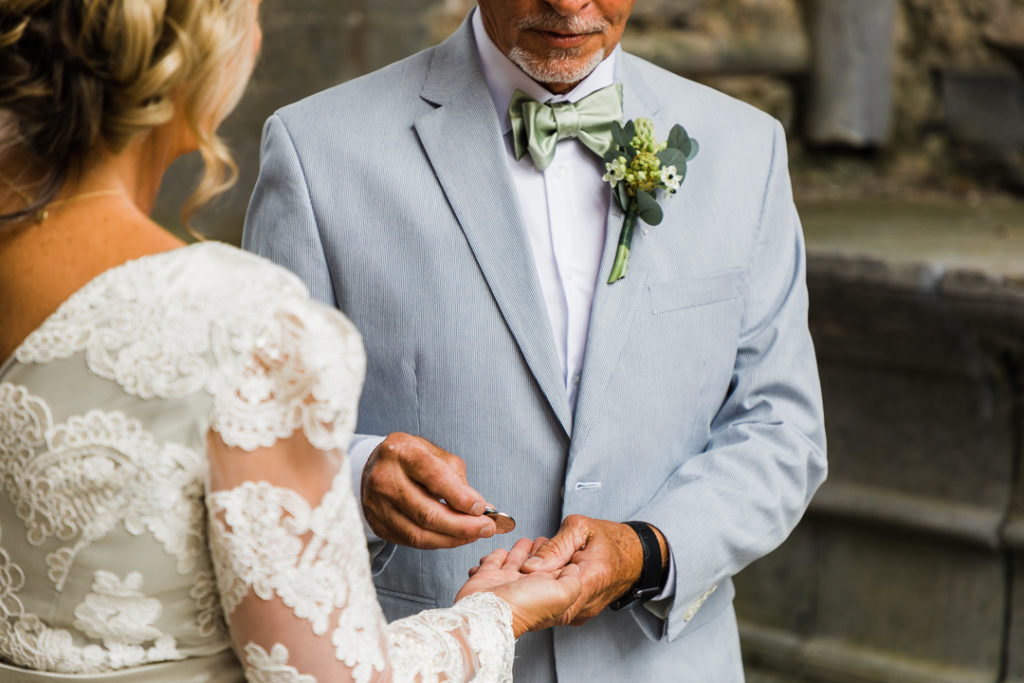 Romantic Irish elopement in Co. Clare, Irish castle elopement