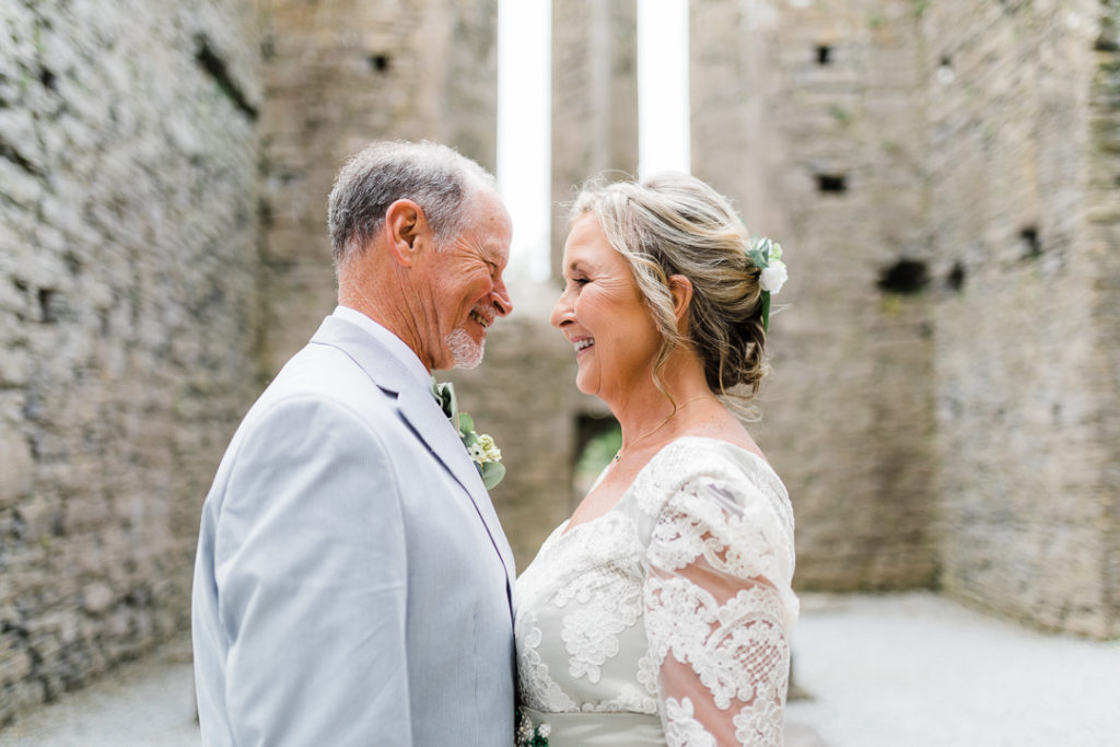 Romantic Irish elopement in Co. Clare, Irish castle elopement