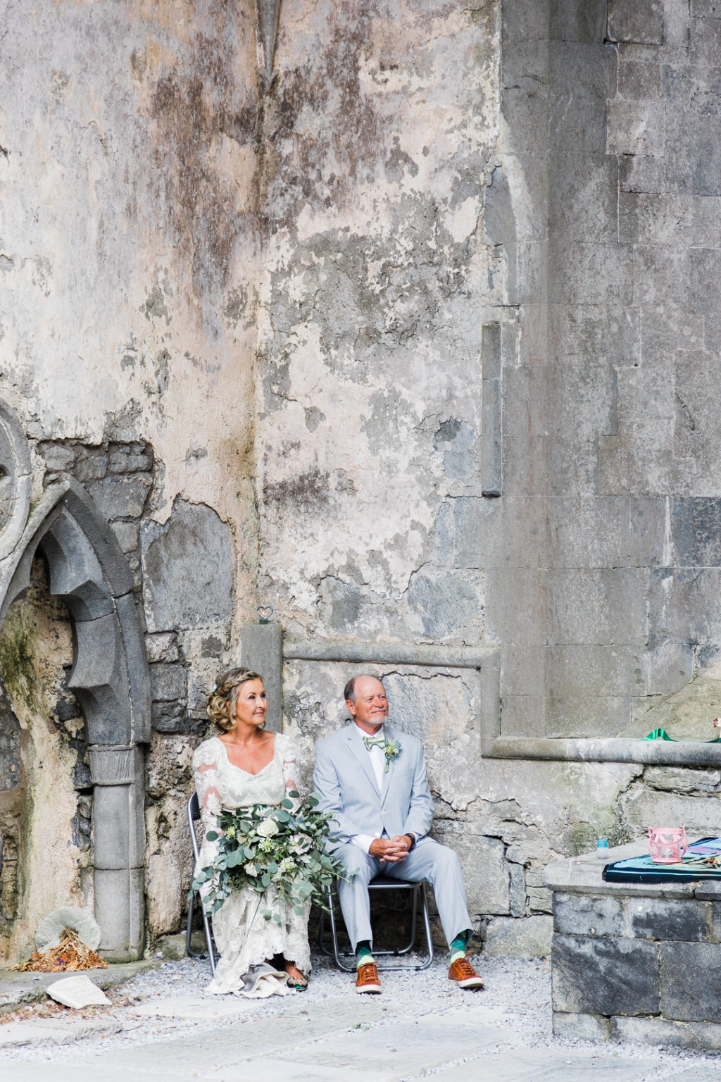 Romantic Irish elopement in Co. Clare, Irish castle elopement