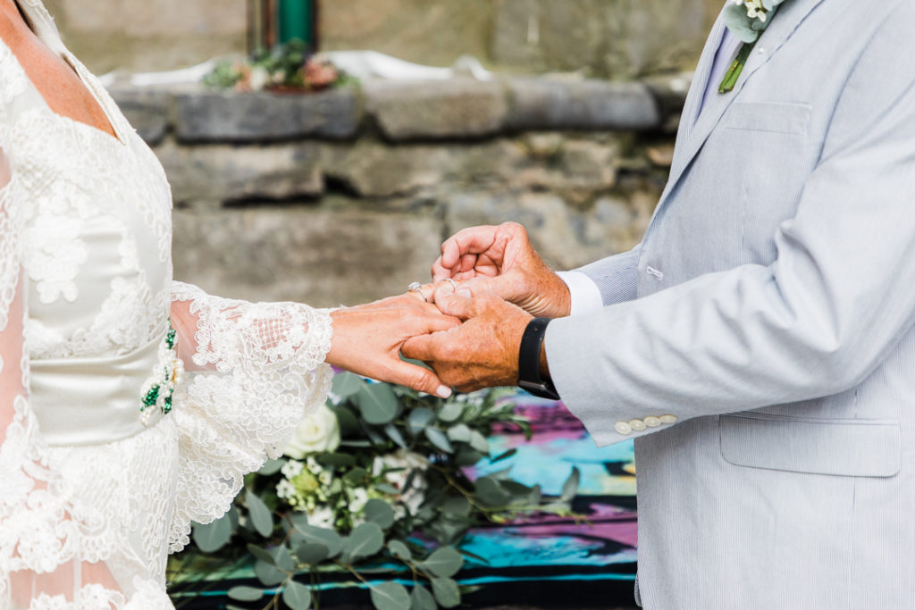 Romantic Irish elopement in Co. Clare, Irish castle elopement