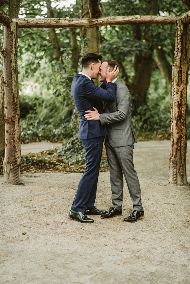 same sex wedding styling, groom style, stylish groomswear, same sex couple styling