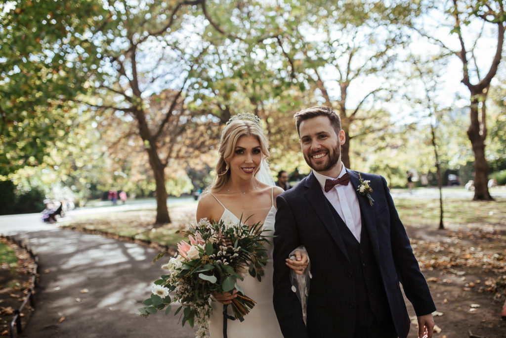 St. Stephen's Green wedding photos, Stylish and cool Dublin City Wedding Fallon and Byrne wedding by Olga Hogan Photography (2)