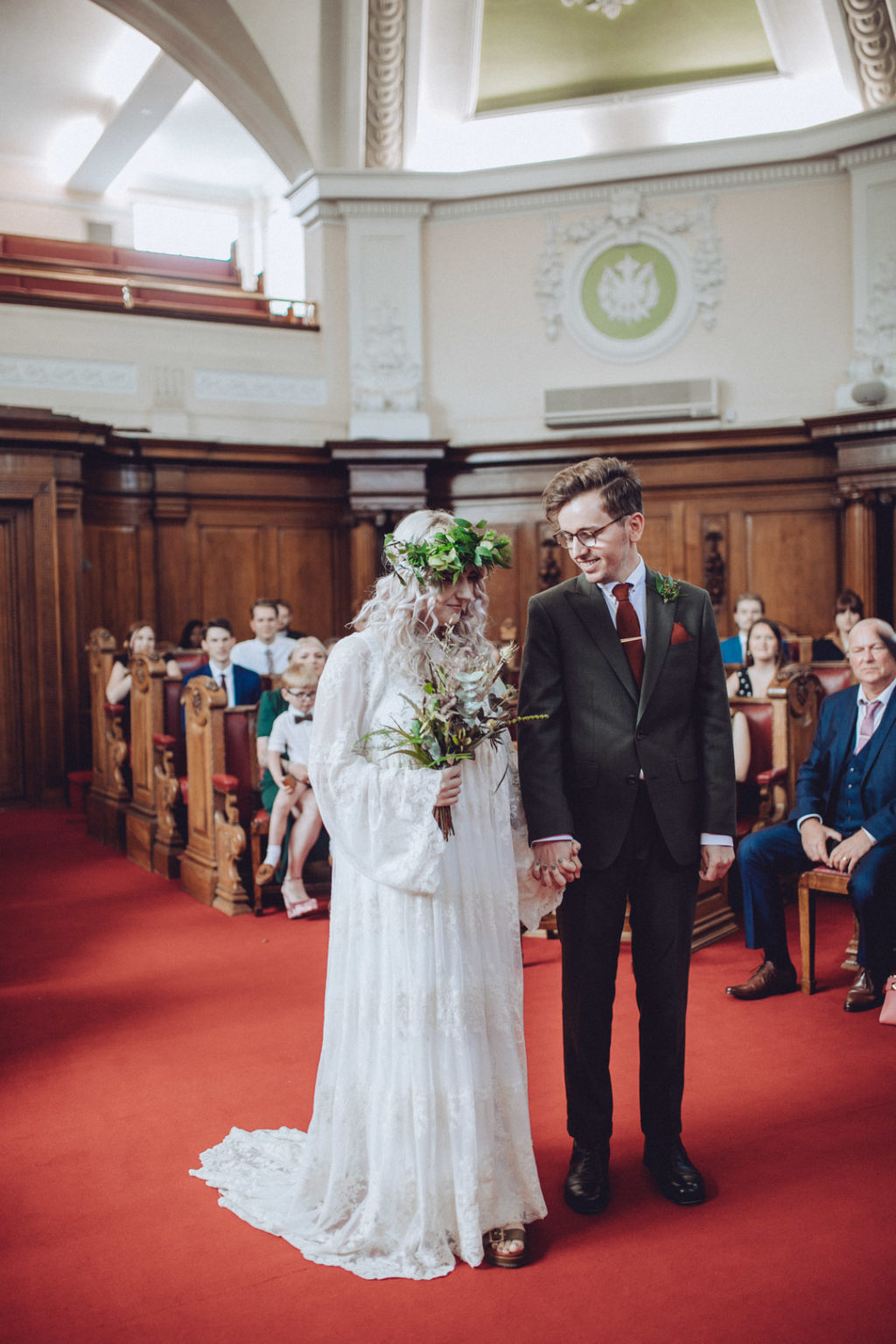 Islington Town Hall wedding ceremony