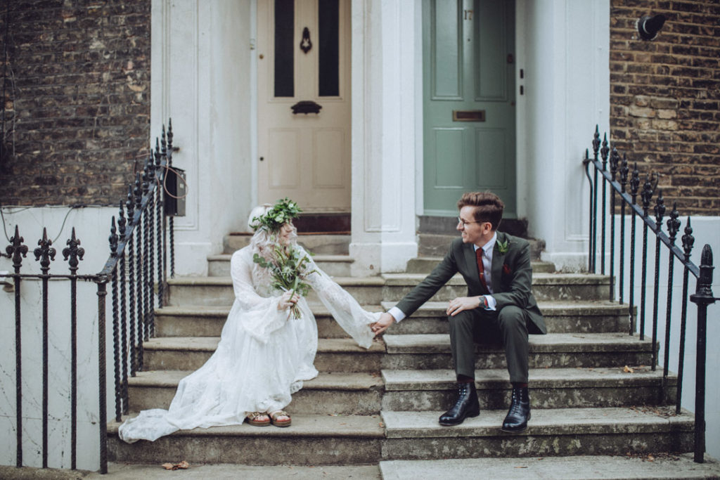 London city wedding portraits