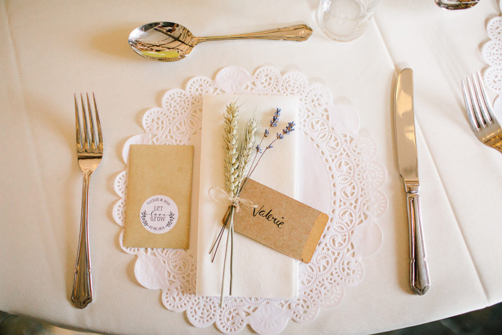 lavender wedding decor