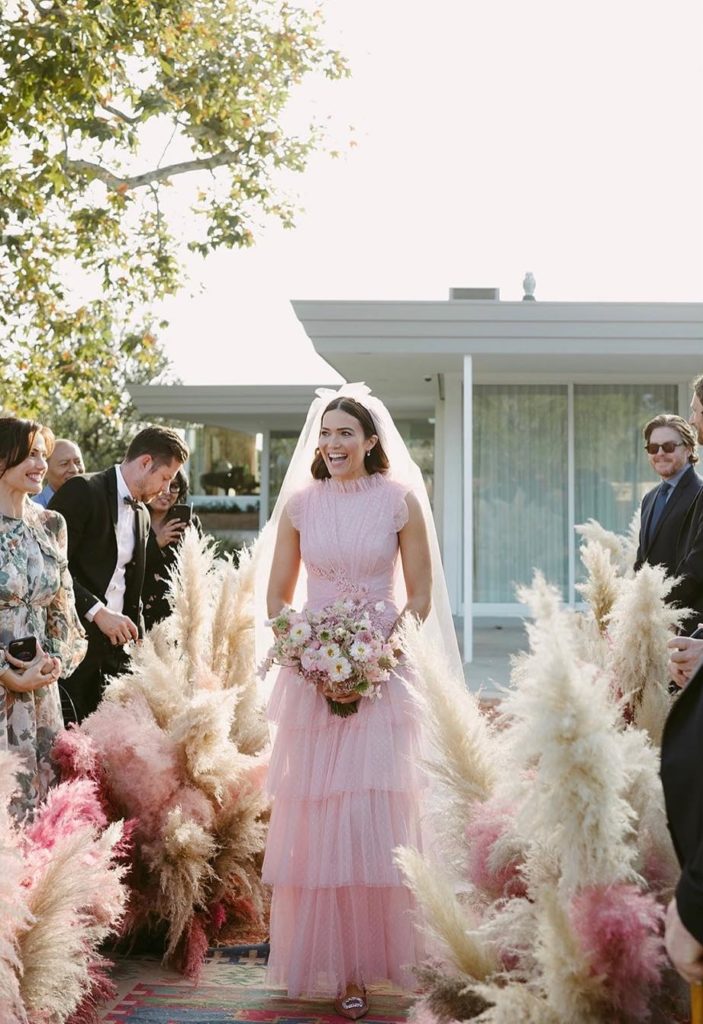 Wedding Dresses with Tiered Skirts Mandy Moore Rodarte