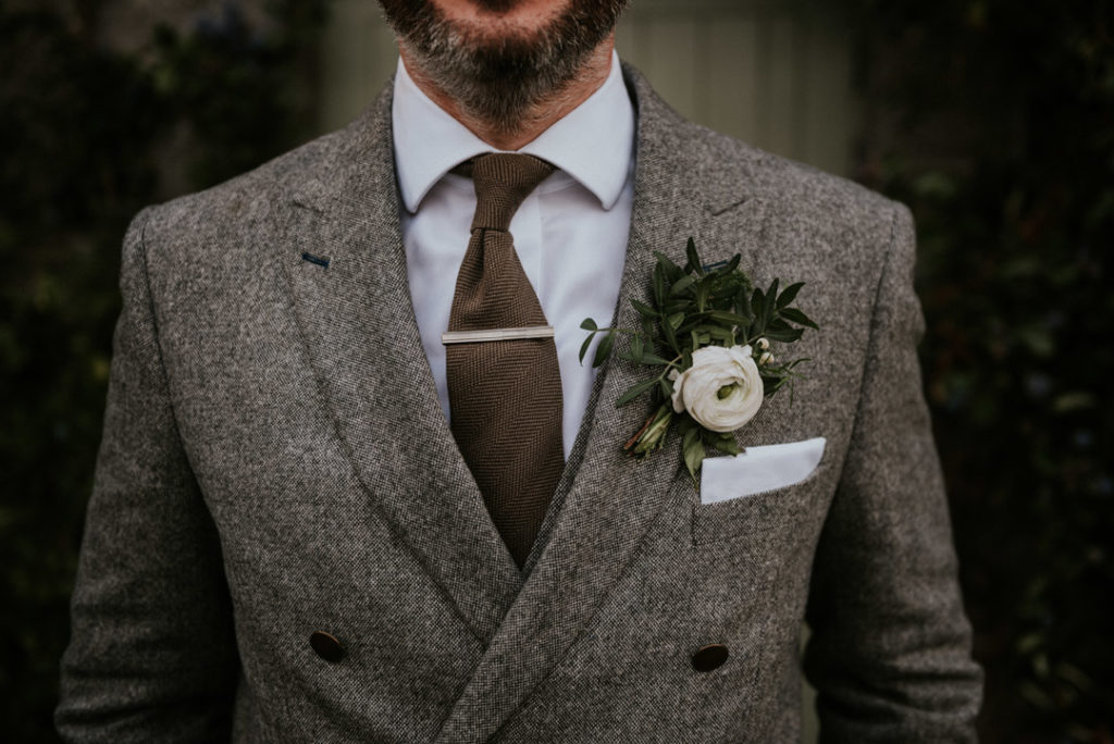 tweed wedding suit, grey wedding suit