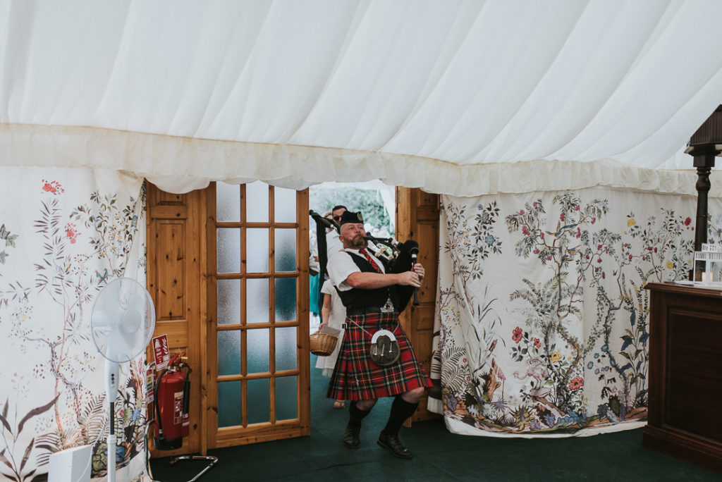 bagpipe weddings