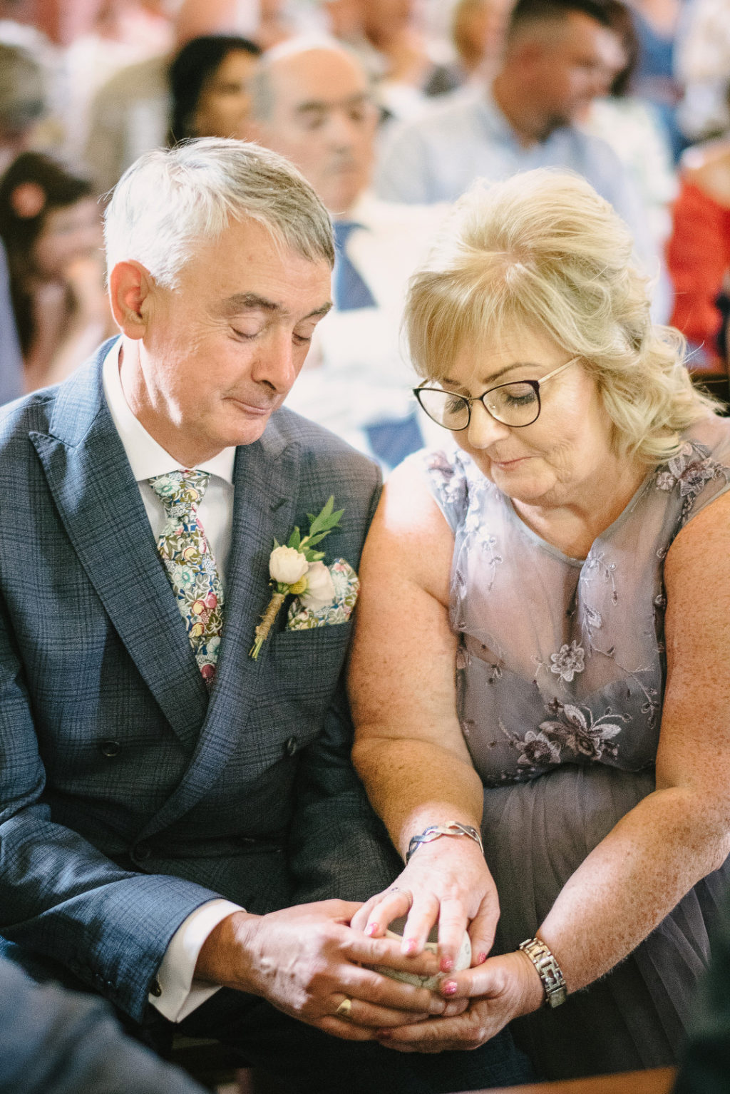 tin chapel at mount druid wedding ceremony