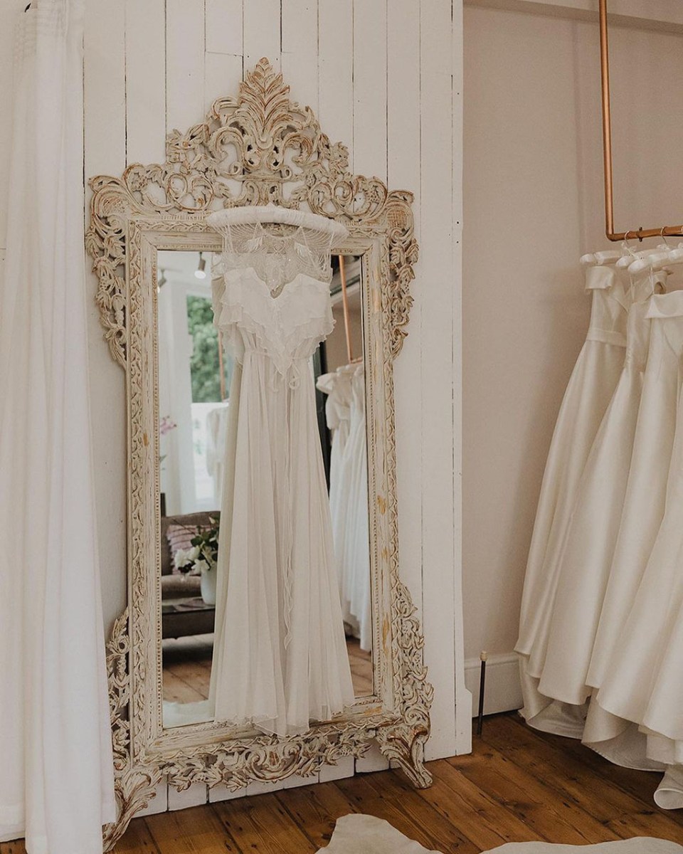 Morgan Davies bridal boutique London showroom