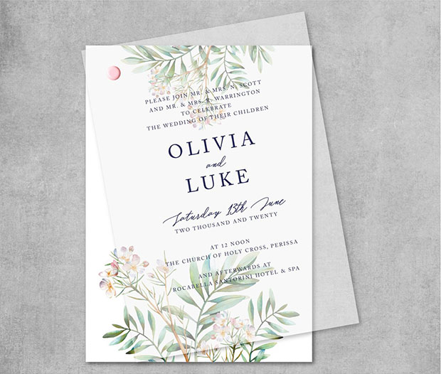 Wedding Stationery Trend: Vellum Wedding Invitations | One Fab Day