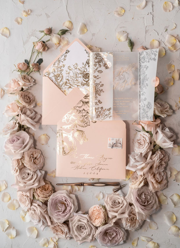 Wedding Stationery Trend: Vellum Wedding Invitations | One Fab Day