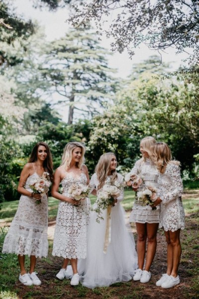 White Bridesmaid Dresses | One Fab Day