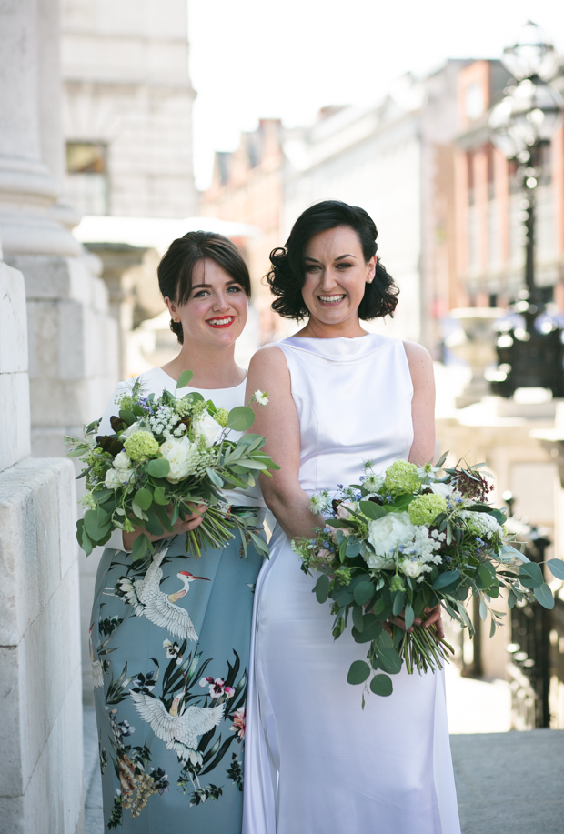 elegant wedding in dublin city hall